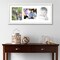 ArtToFrames Collage Photo Picture Frame with 3 - 8x10 inch Openings, Framed in White with Over 62 Mat Color Options and Plexi Glass (CSM-3966-117)